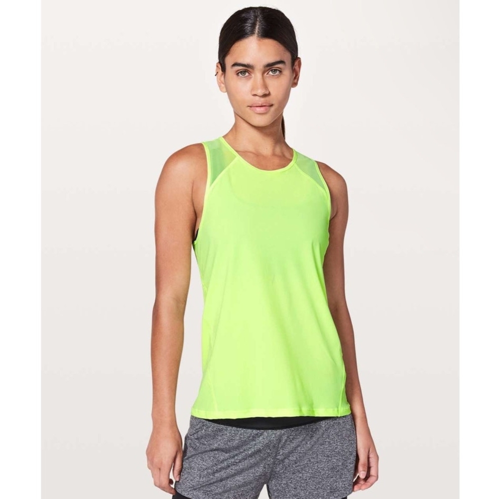 Lululemon Athletica Lime Green Tank Top
